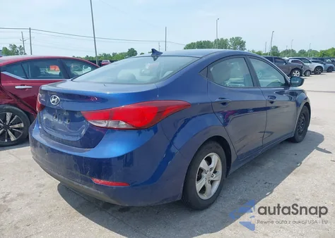 2015 Hyundai Elantra Se из США, поврежденный, VIN 5NPDH4AE6FH640799